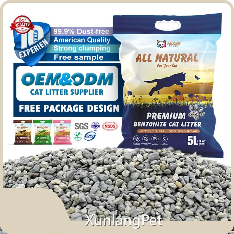 Factory Direct Bentonite Cat Litter Manufacturers Supply for Cat 1