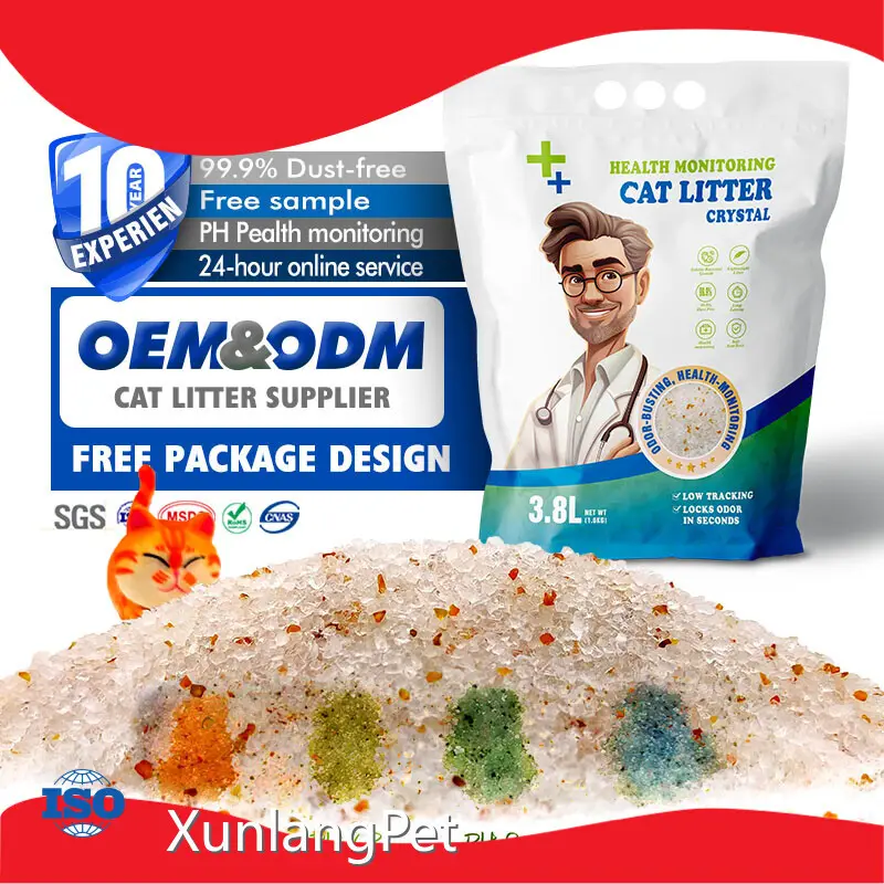 XunlangPet Silica Cat Sand XS-2 Silica Cat Sandwith Good Price 1