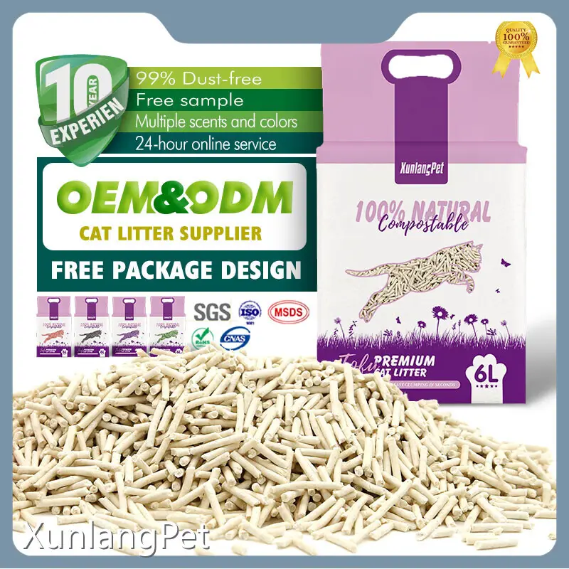XunlangPet Soy Cat Litter XT-Bfactory 1