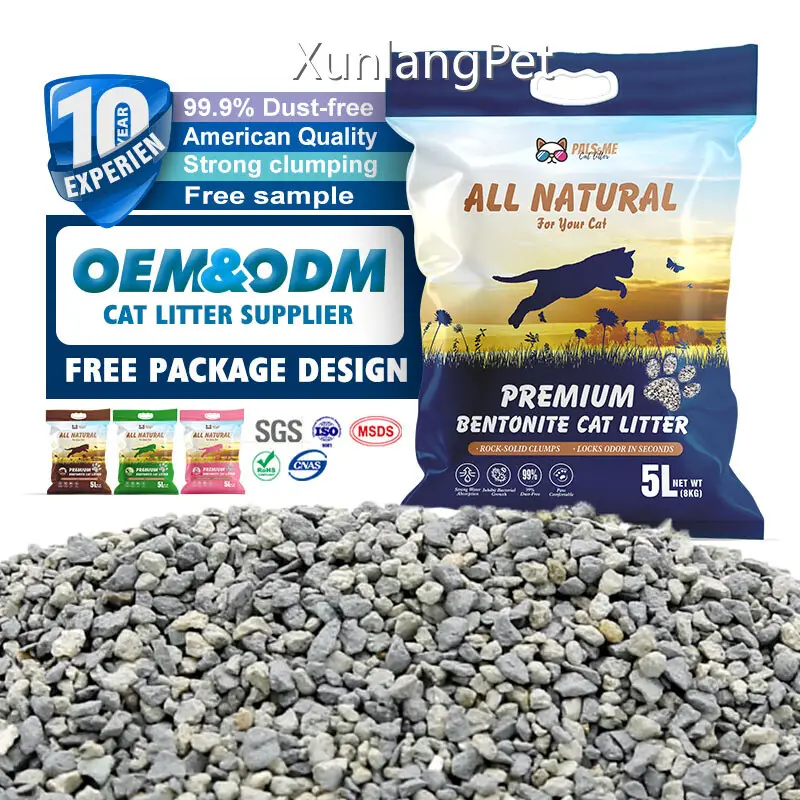 Bentonite Litter for Cats for Cat XB-B10factory Price 1
