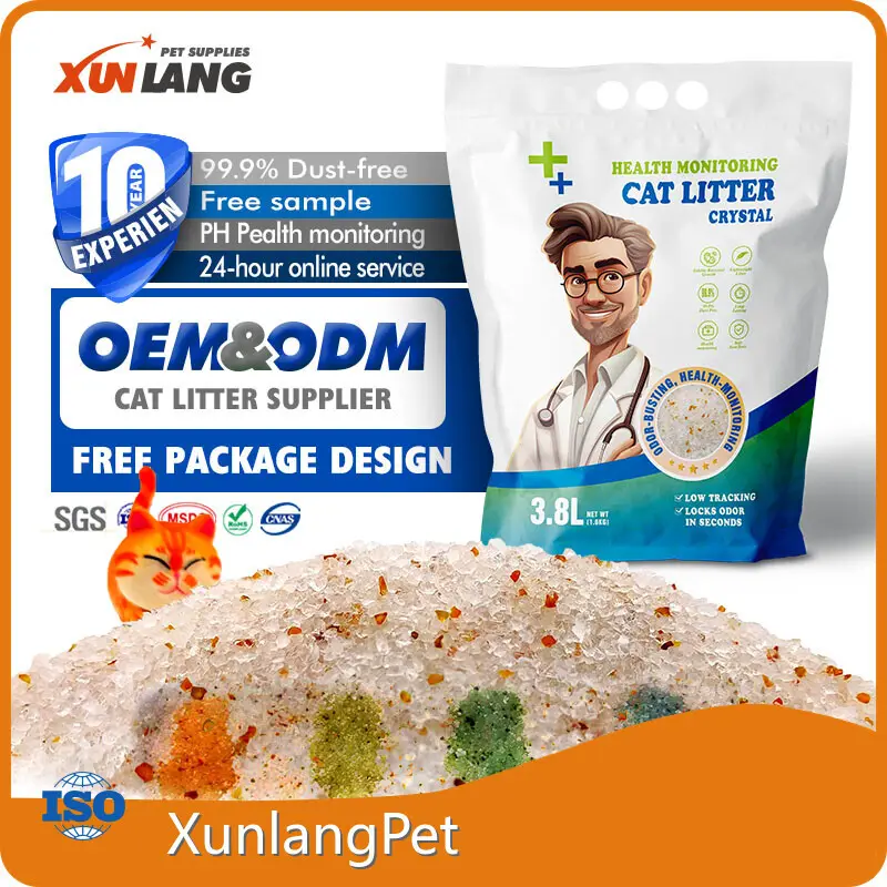 Quality Crystal Silica Cat Litter Factory Direct Supply for Cat 1