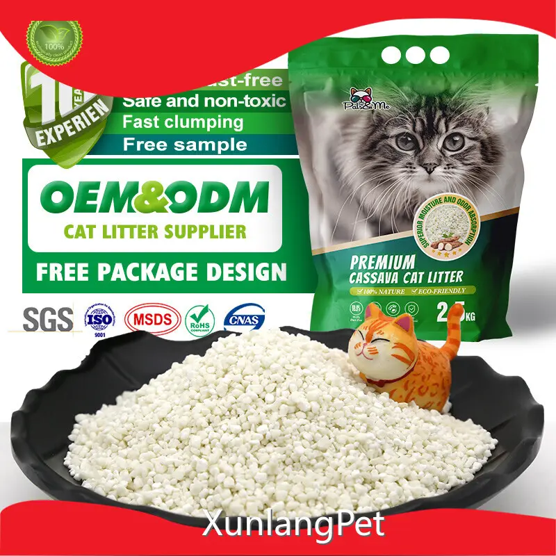 XunlangPet Cat Sand Good Odor Control Cat Sandwith Good Price 1