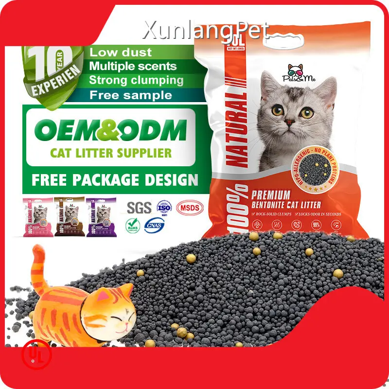 High End Sodium Bentonite Clay Cat Litter with Custom Services for Cat 1