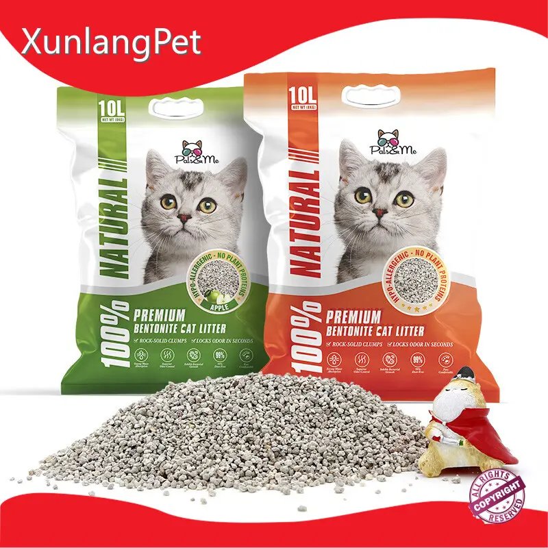 XunlangPet Bentonite Premium Cat Litter XB-W1manufacturer 1
