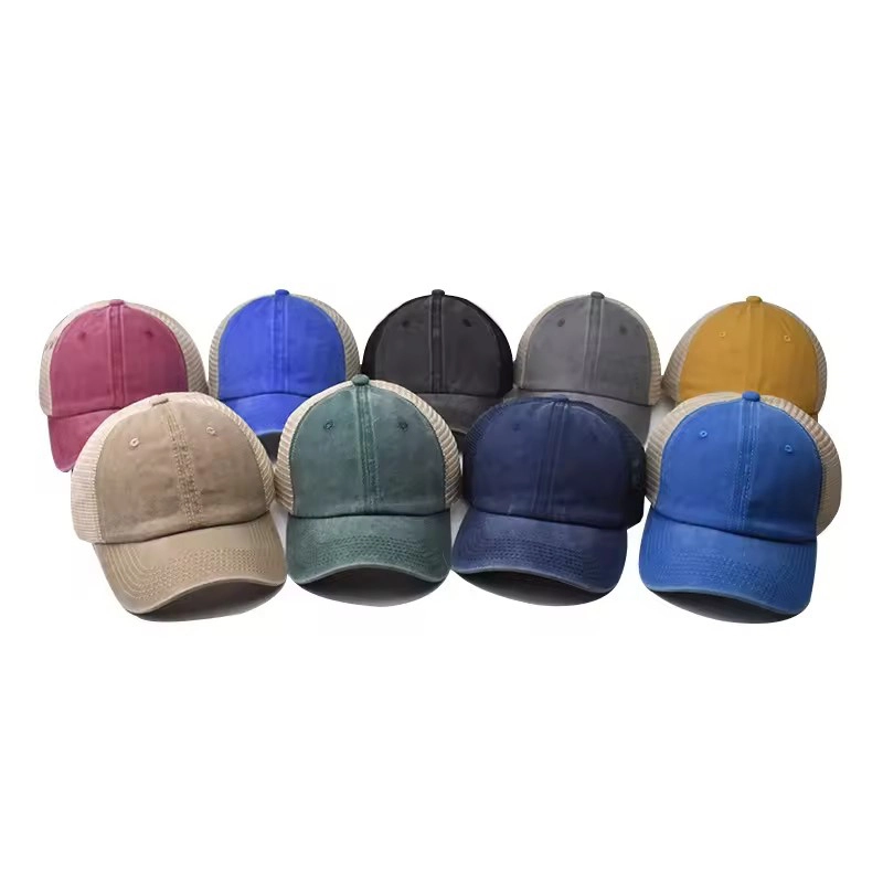 washed cotton duck tongue baseball hat unisex breathable outdoor