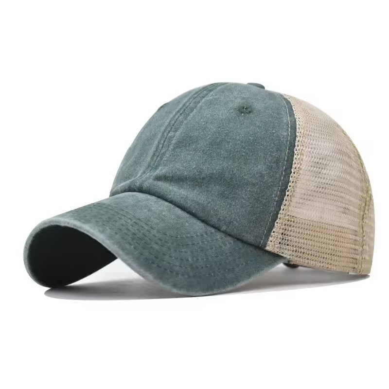 breathable 5-panel hat for summer customization