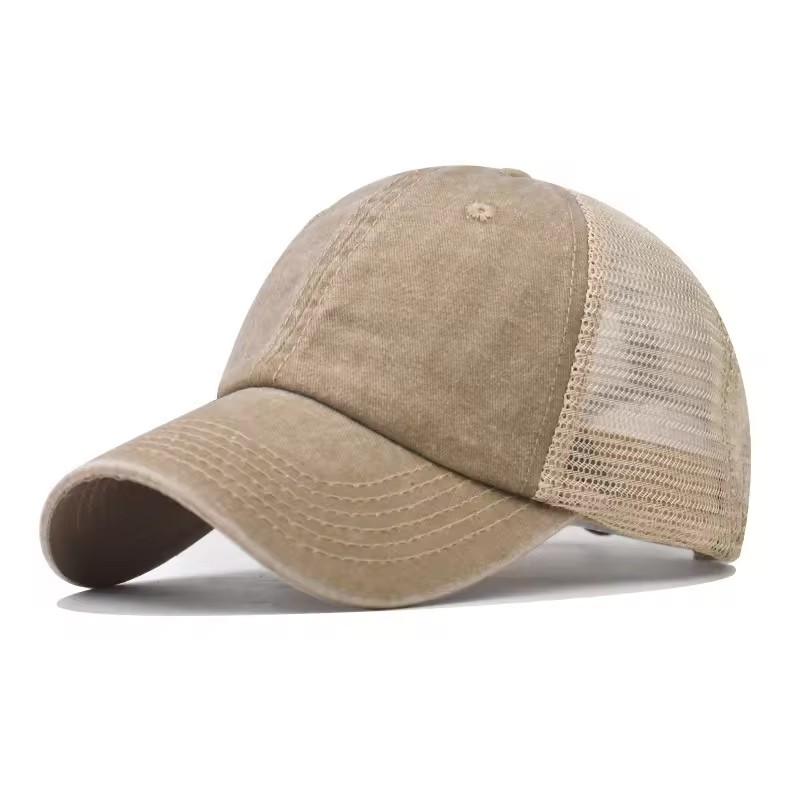 breathable 5-panel hat for summer customization