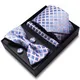 Fashion Blue Shirt and Tie Set Fast Delivery 4