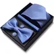 Fashion Blue Shirt and Tie Set Fast Delivery 6
