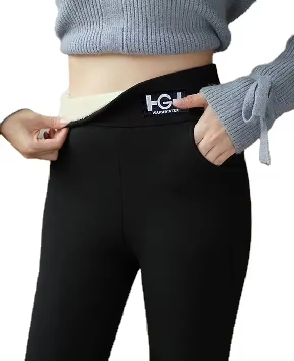 Fleece Lined Tights Skin Colour FuangerHot Selling 3