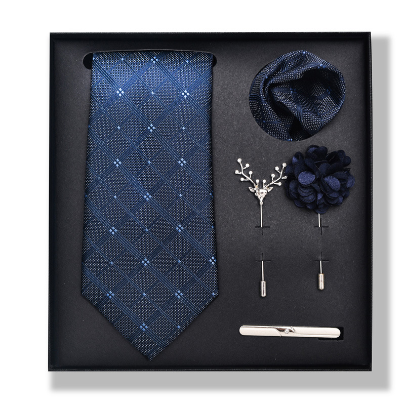 Business Man Tie Set 6-teilige Geschenkbox 6