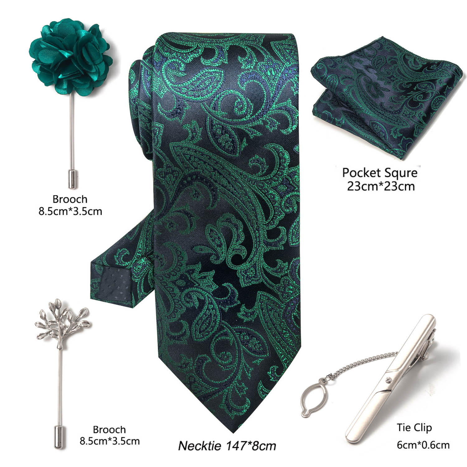 Business Man Tie Set 6-teilige Geschenkbox 3