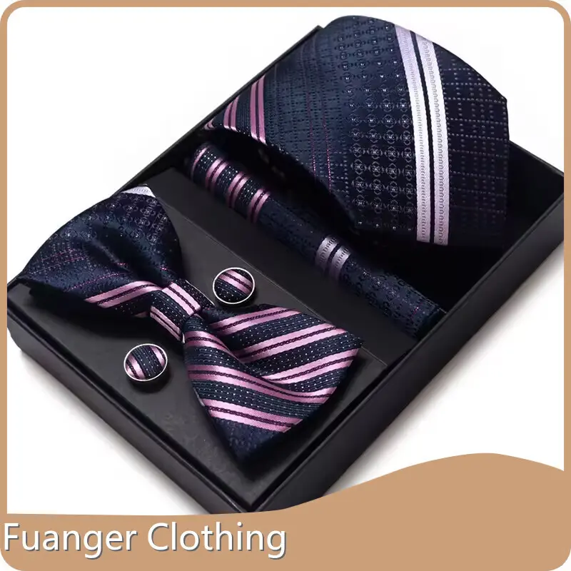 Fashion Blue Shirt and Tie Set Fast Delivery 1