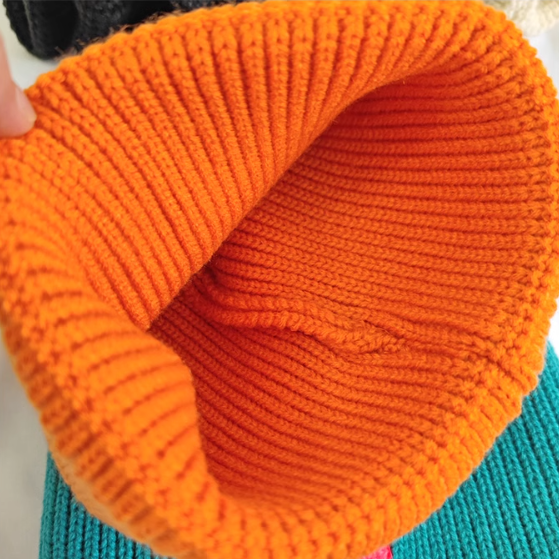 Neue, heiß verkaufte Wintermützen, minimalistische Wollmütze mit großem C-Buchstaben 18