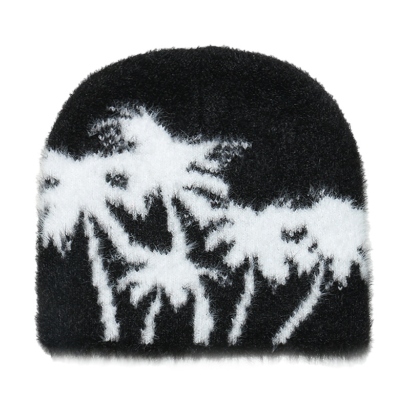 Heiße verkaufende warme Strickmütze für Herbst und Winter, Outdoor-Plüschmütze ohne Krempe, Fischermütze nach Maß 8