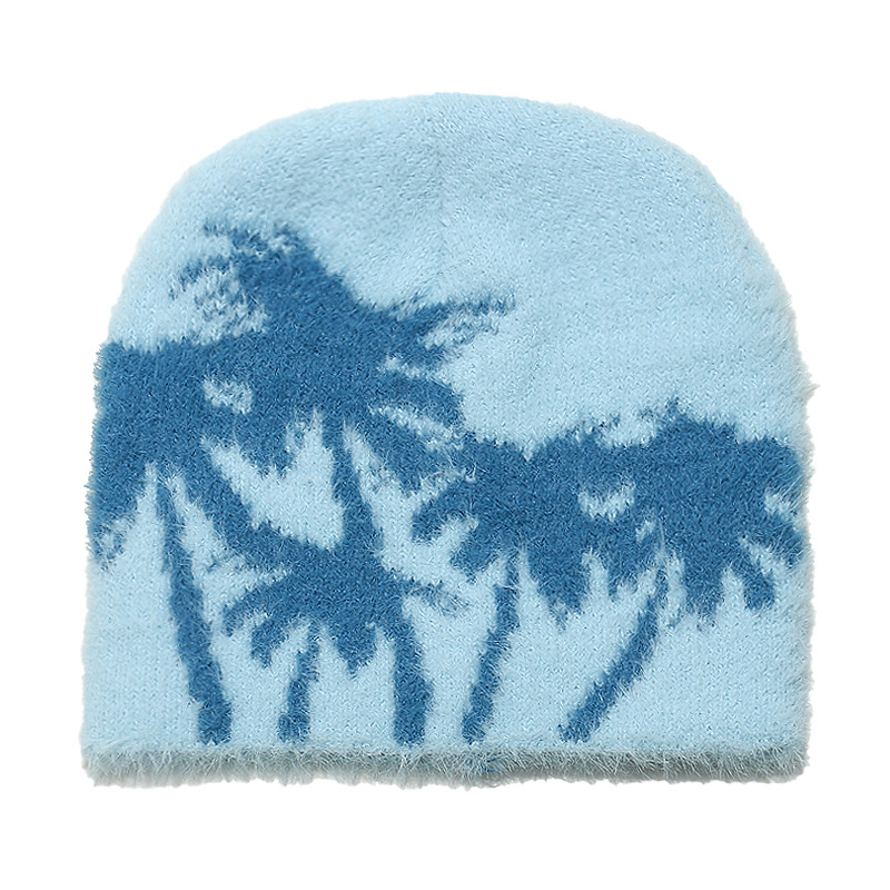 Heiße verkaufende warme Strickmütze für Herbst und Winter, Outdoor-Plüschmütze ohne Krempe, Fischermütze nach Maß 3