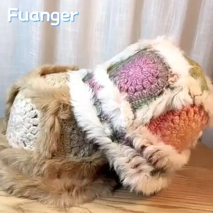 sombrero de cubo de punto de invierno