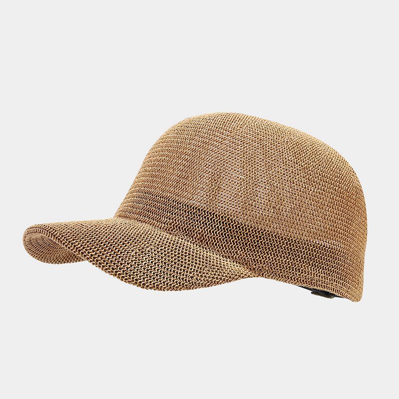 Art Solid Color Adjustable Sunscreen Duck Tongue Baseball Hat 3