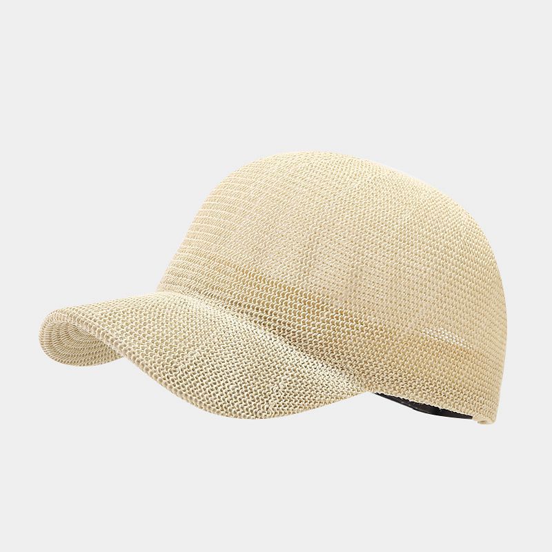 Art Solid Color Adjustable Sunscreen Duck Tongue Baseball Hat 4