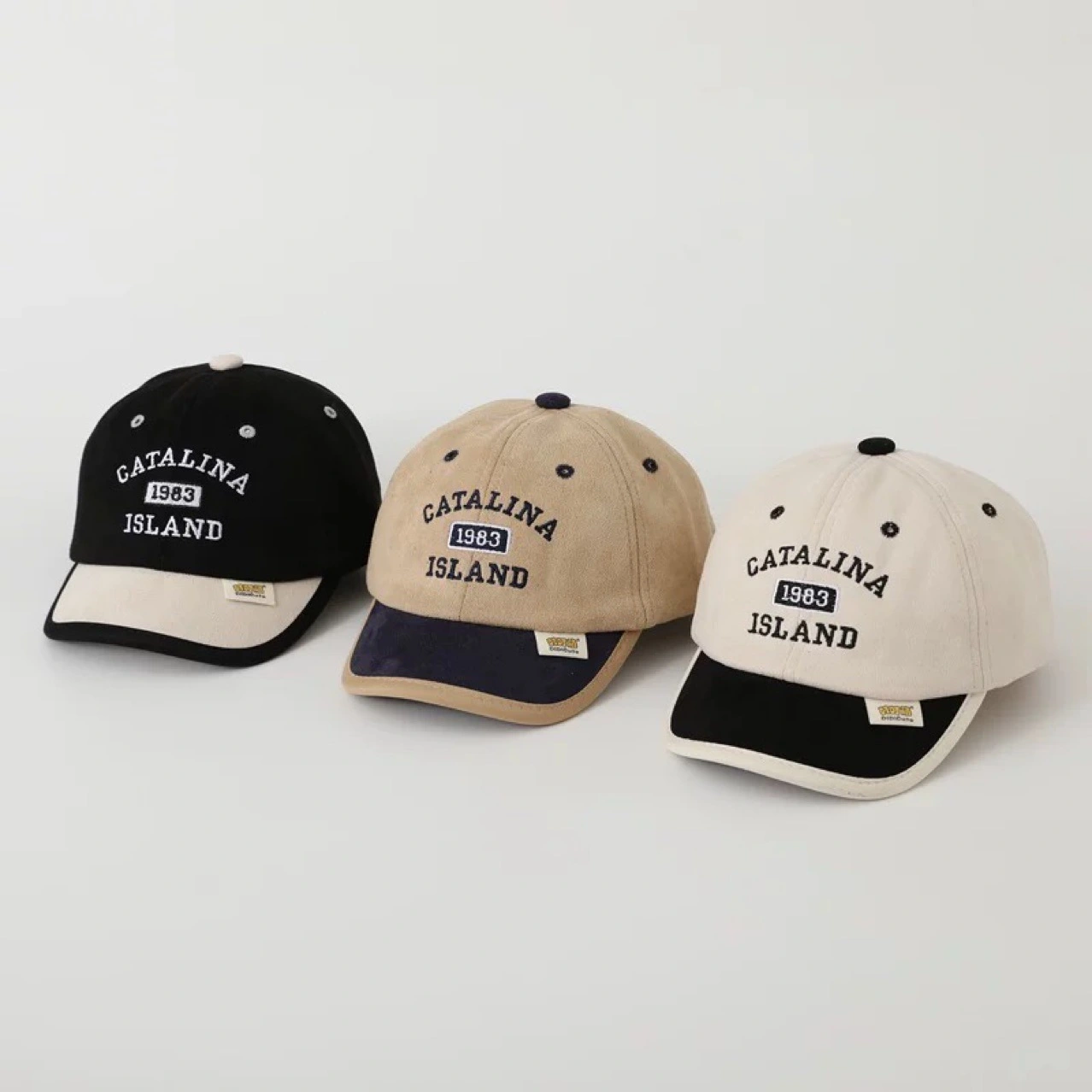 Kids embroidered letter cotton blend color baseball cap