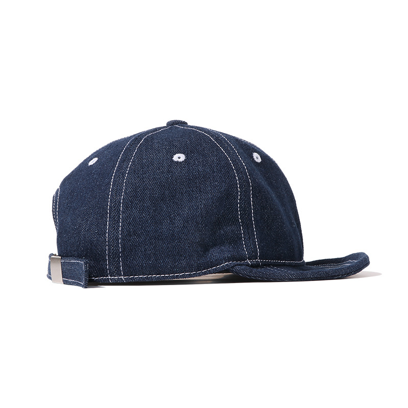 Foldable travel denim cap - packable accessory
