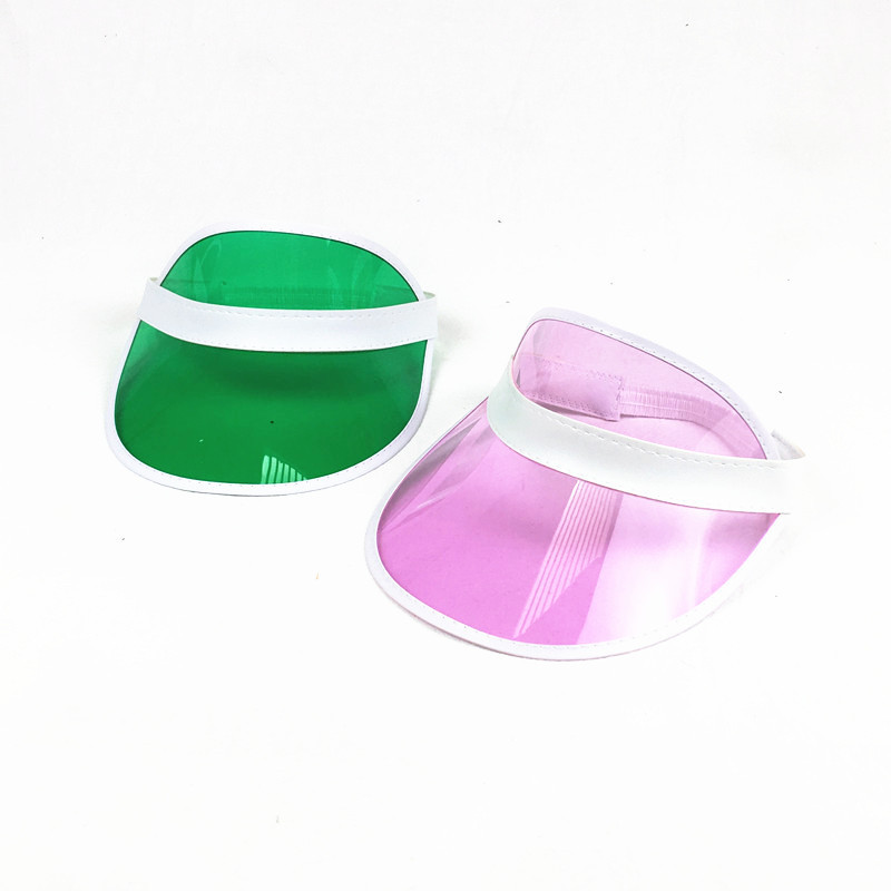 Customizable PVC Visor Sun Hat for UV Protection - Men and Women 5