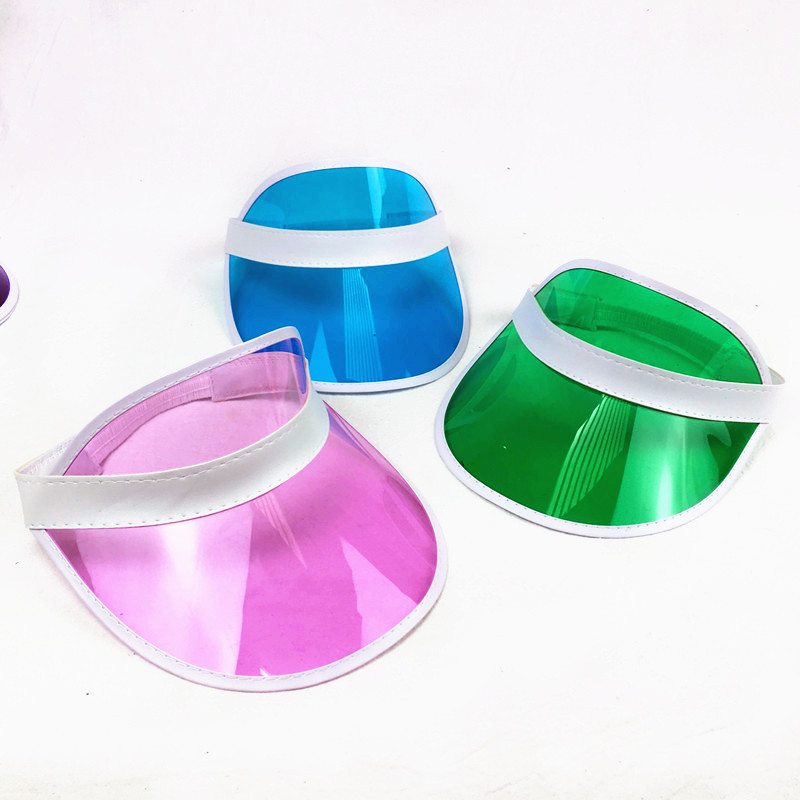 Customizable PVC Visor Sun Hat for UV Protection - Men and Women 4