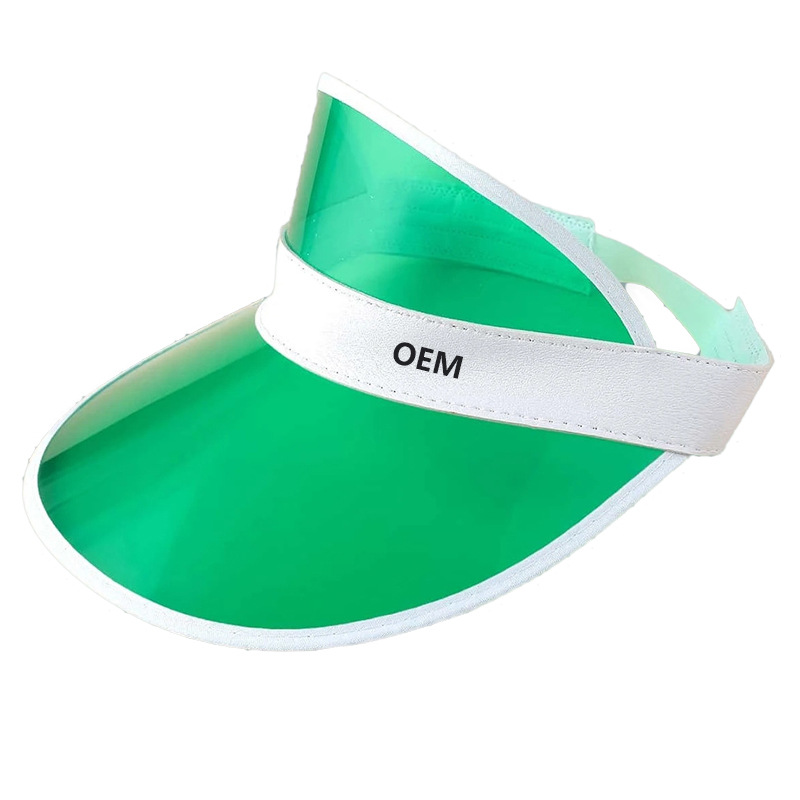 Customizable PVC Visor Sun Hat for UV Protection - Men and Women 8