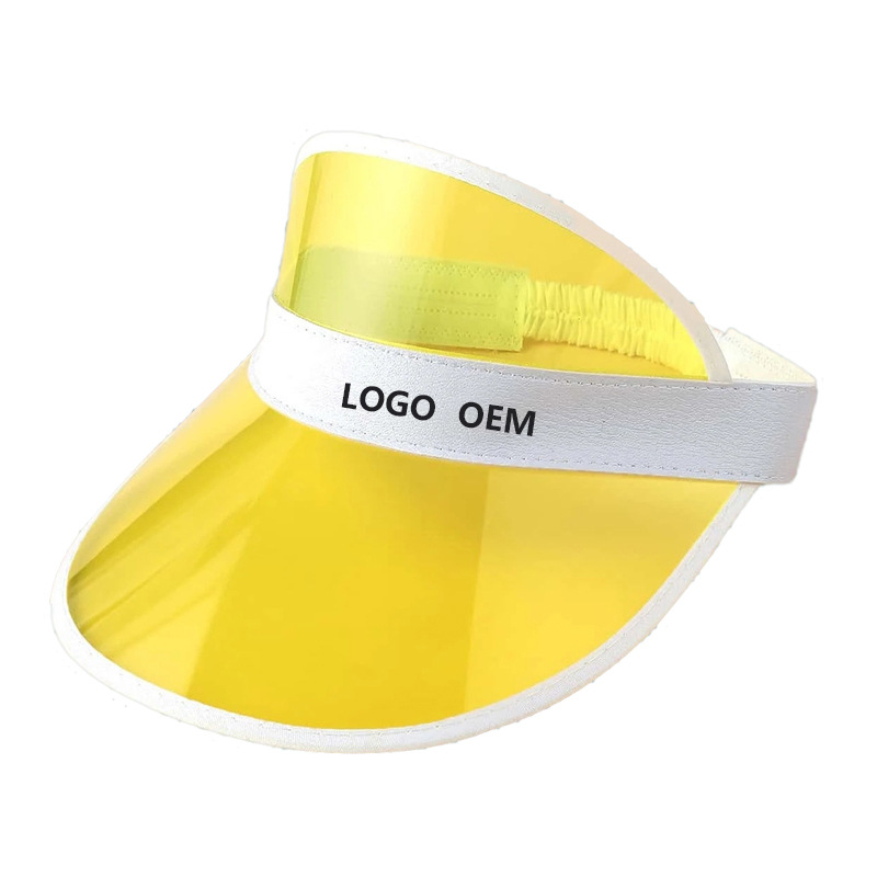 Customizable PVC Visor Sun Hat for UV Protection - Men and Women 9