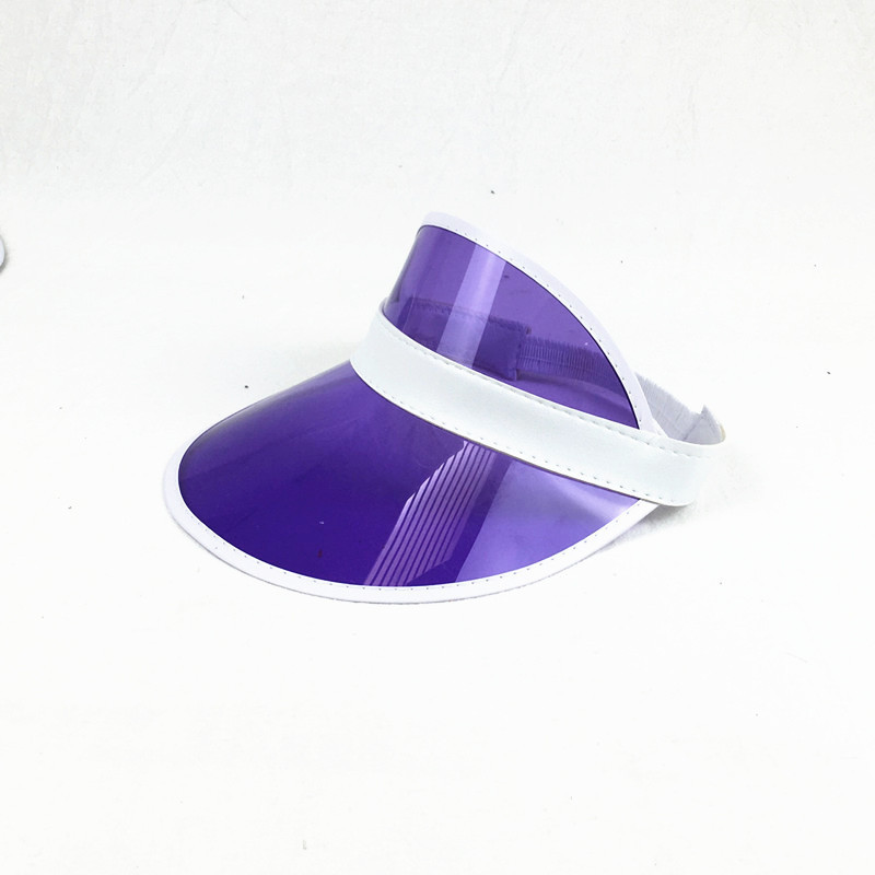Customizable PVC Visor Sun Hat for UV Protection - Men and Women 14