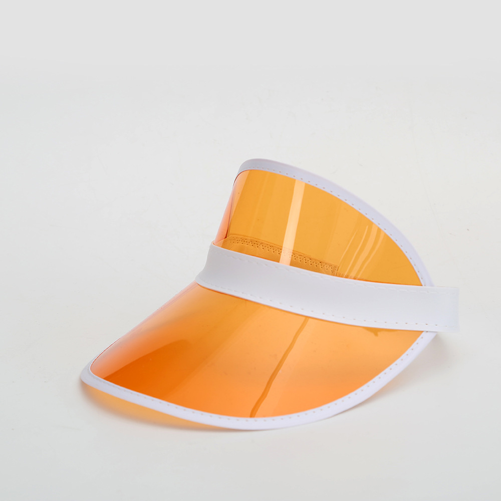 Customizable PVC Visor Sun Hat for UV Protection - Men and Women 17