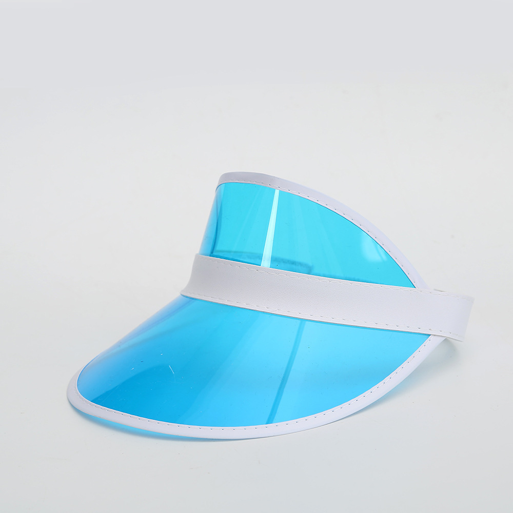 Customizable PVC Visor Sun Hat for UV Protection - Men and Women 18