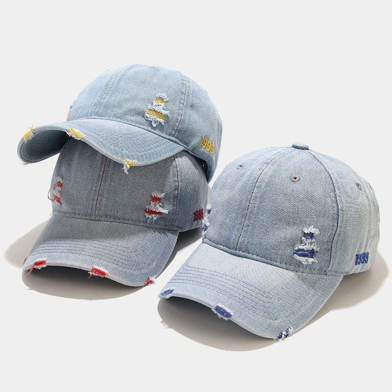 F.ILLUMINATEのVintage Washed Denim Ball Cap 全2色 F.ILLUMINATEのVintage Washed Denim Ball Cap 全3色 (F