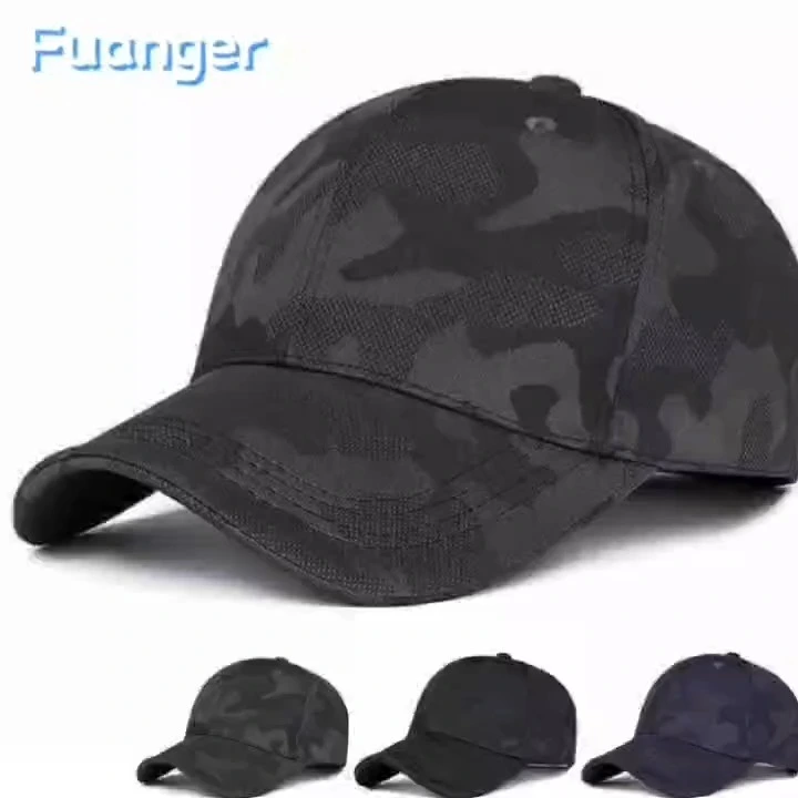 Breathable camouflage baseball caps for spring autumn sports