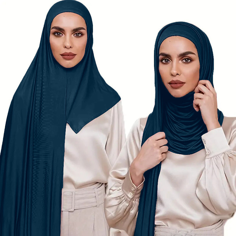 Großhandel eleganter mehrfarbiger Chiffon-Hijab