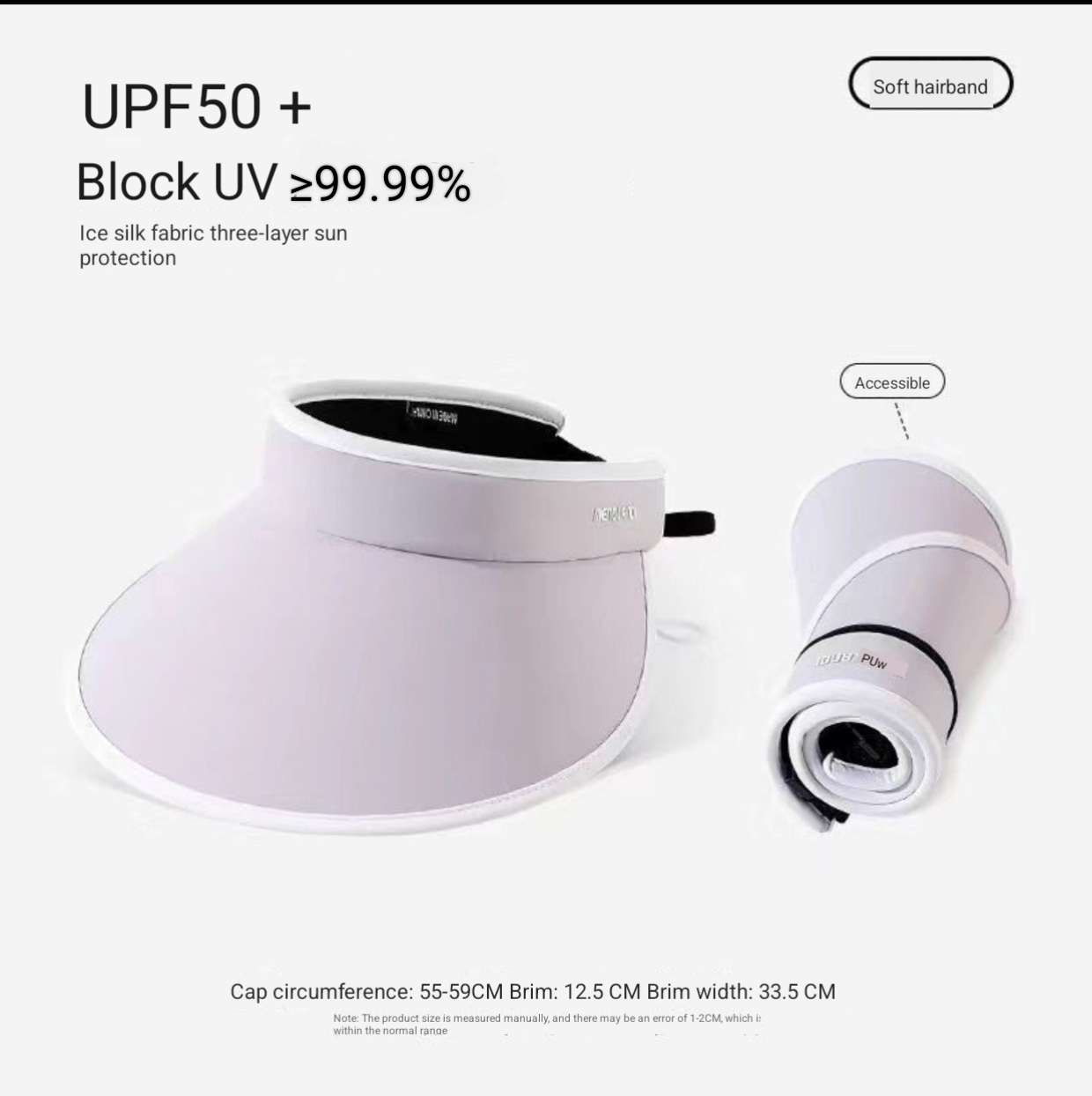 Frauen mit breiter Krempe UV -Hut