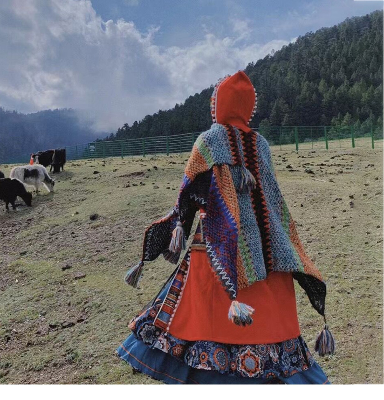 Ethnic Chic Women's Wrap 