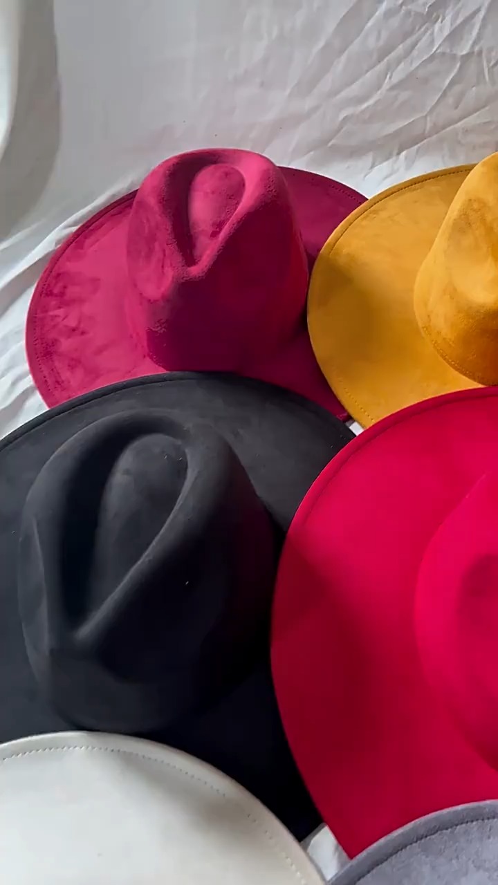 wide brim fedora hat