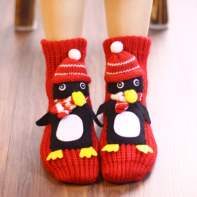 Christmas Cartoon Knitted Floor Socks | Winter Warmth Essential 2