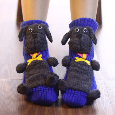 Christmas Cartoon Knitted Floor Socks | Winter Warmth Essential 9