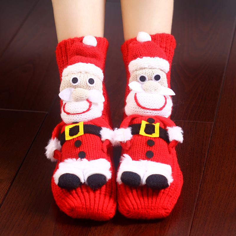 Christmas Cartoon Knitted Floor Socks | Winter Warmth Essential 6