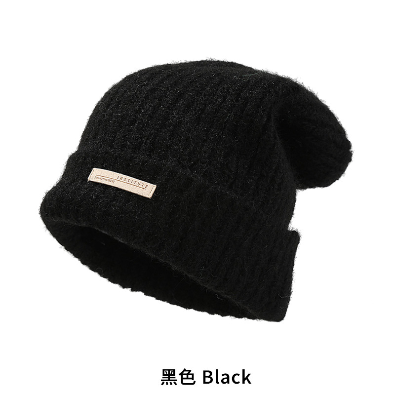 Winter Chunky Knit Beanie for Big Head 5