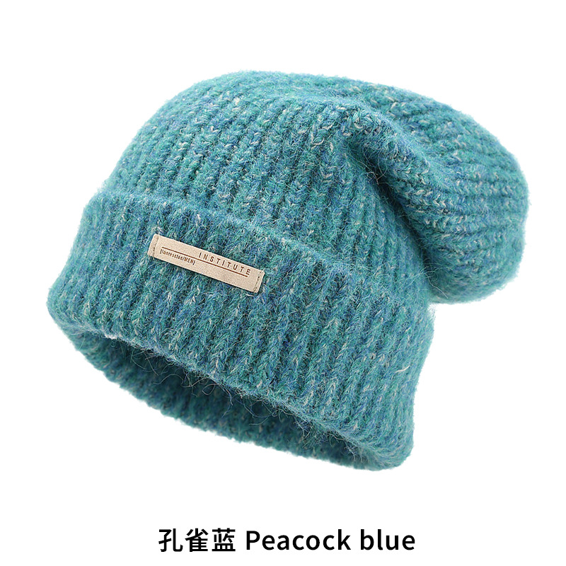 Winter Chunky Knit Beanie for Big Head 3