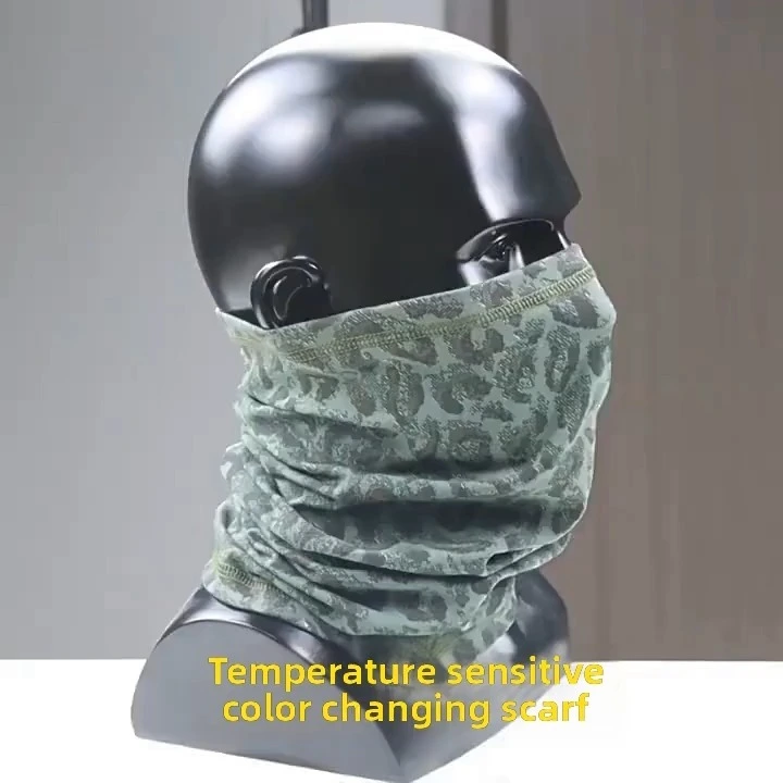 Color-Changing Fleece-Lined Neck Gaiter for Men & Women – Windproof UV Protection Outdoor Accessory 1