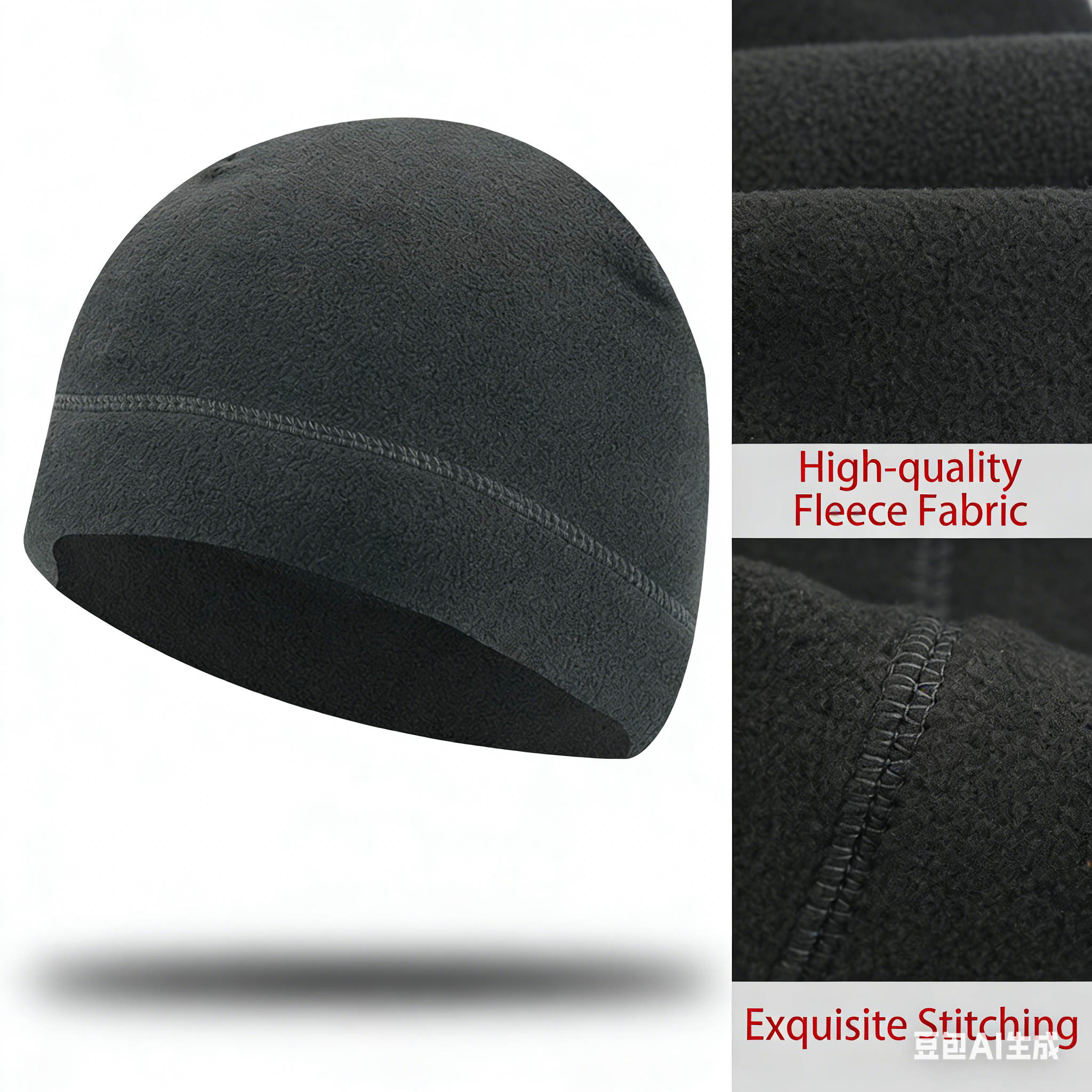 Fleece-Mütze – innen