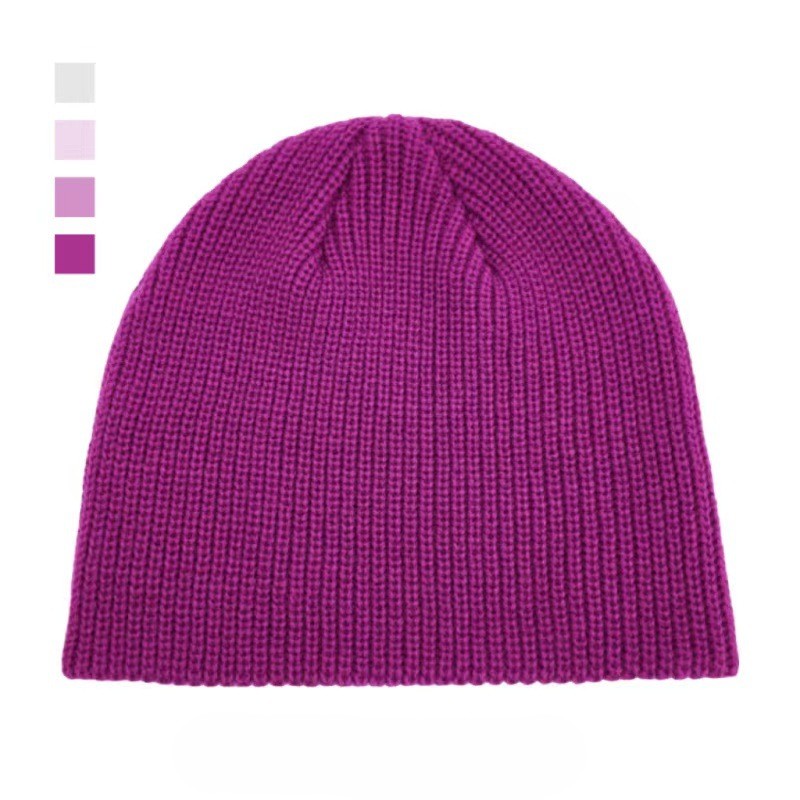 Strickpullover-Mütze – rosa