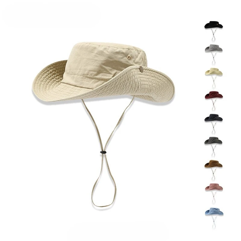Wide Brim UV Protection Bucket Hat Summer Sun Hat for Men & Women 1