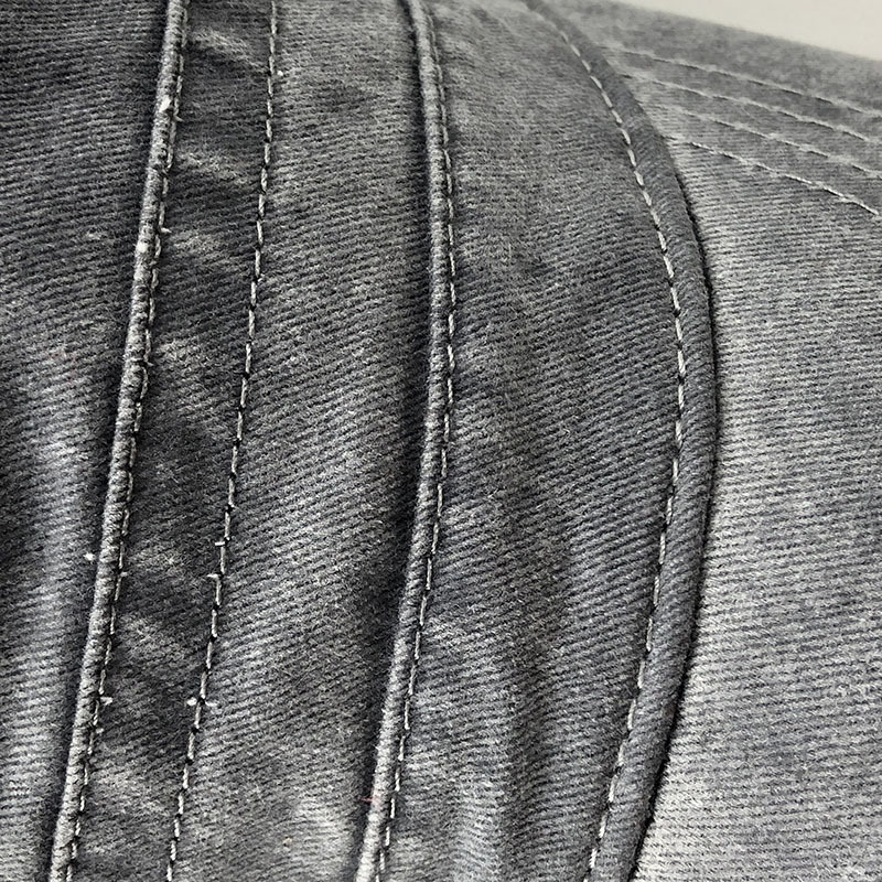 washed cotton flat caps