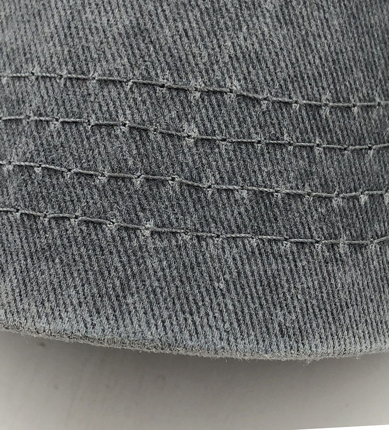 washed cotton flat caps