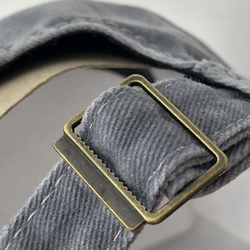 washed cotton flat caps